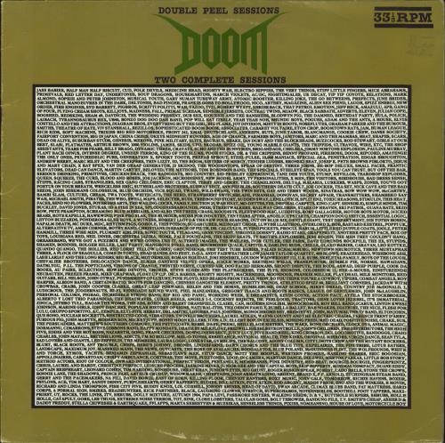 【中古】 The Peel Sessions DOOM Doom - Peel Sessions | All Ages Records
